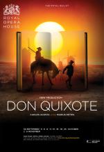 Don Quixote opera poster design by Damien Frost