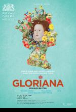 Gloriana poster design by Damien Frost