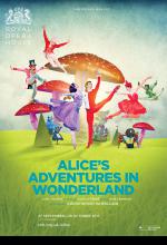 Alice’s Adventures in Wonderland ballet poster design by Damien Frost