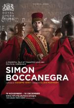 Simon Boccanegra opera poster design by Damien Frost