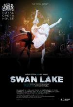 Swan Lake ballet poster design by Damien Frost