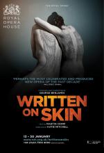Poster for the Royal Opera House production of Written on Skin