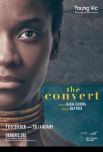 The Convert theatre poster by Damien Frost