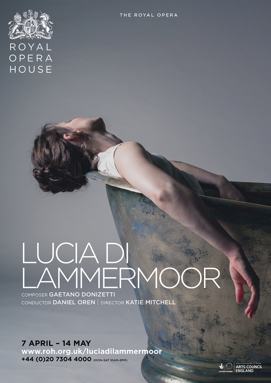Lucia di Lammermoor poster by Damien Frost
