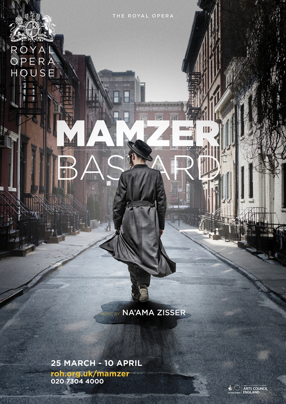 Mamzer Bastard opera poster design by Damien Frost