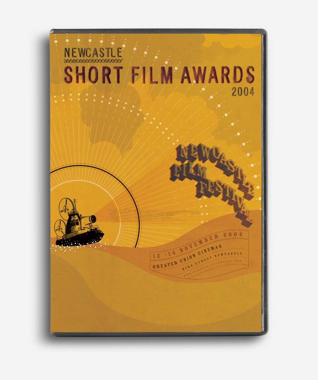 Newcastle Film Festival programme inside spread