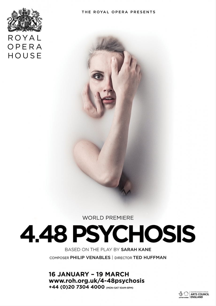 4.48 Psychosis opera poster by Damien Frost