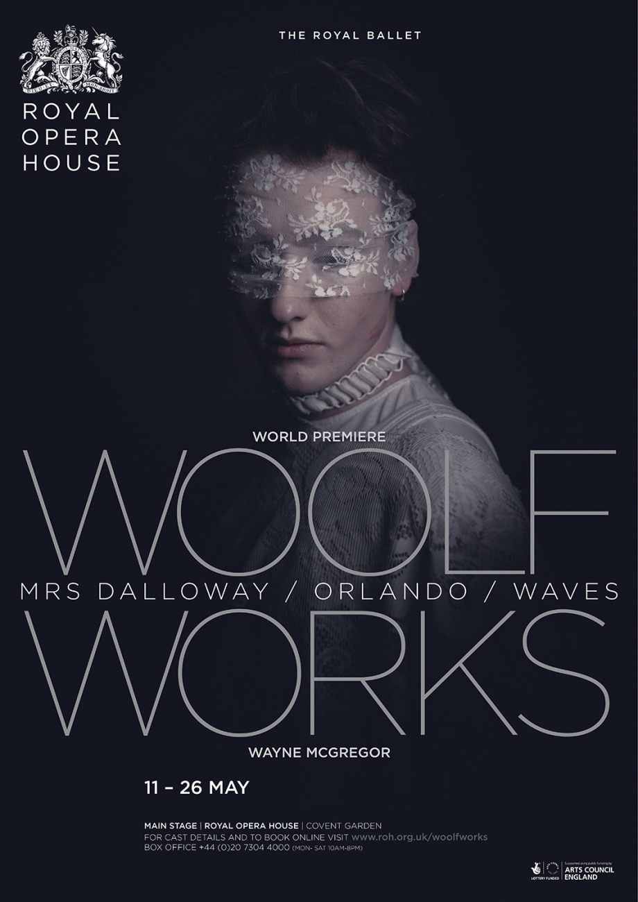 Woolf Works poster design by Damien Frost