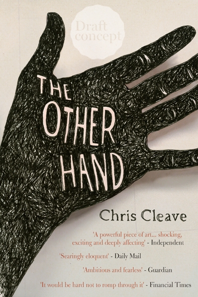 THE OTHER HAND book cover draft concept