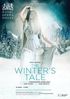 The Winter's Tale ballet poster design by Damien Frost