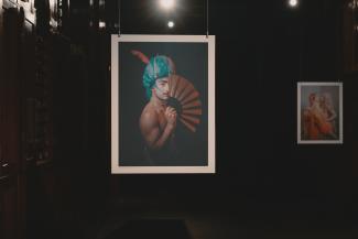 V&A Damien Frost exhibition installation view