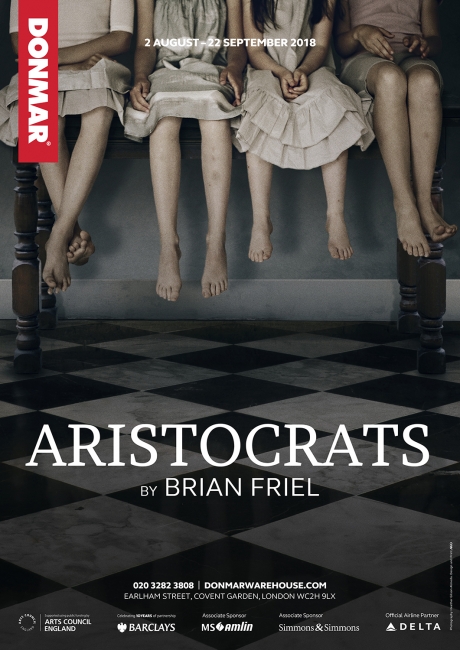 Aristocrats theatre poster by Damien Frost