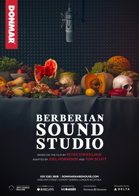 Berberian Sound Studio theatre poster by Damien Frost