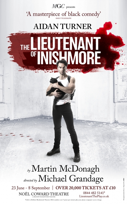 The Lieutenant of Inishmore poster designed by Damien Frost