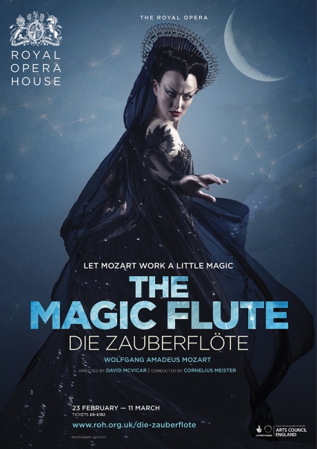 Die Zauberflöte poster design by Damien Frost