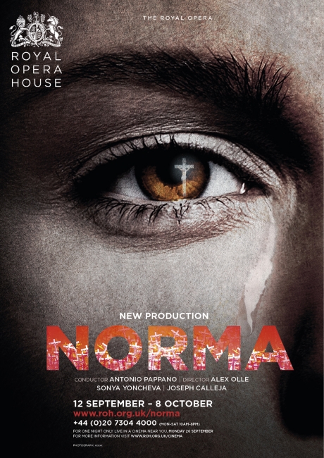 Norma poster design by Damien Frost