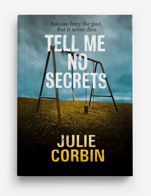 TELL ME NO SECRETS book cover design by Damien Frost