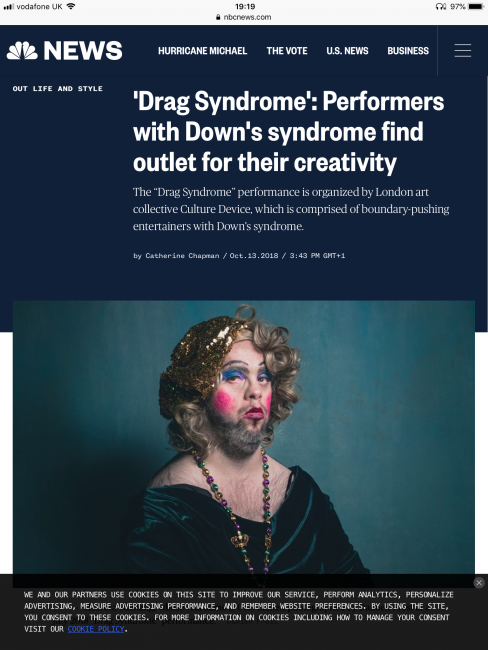 NBC Drag Syndrome photo by Damien Frost