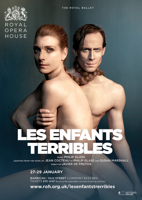 Les Enfants Terribles opera poster design by Damien Frost