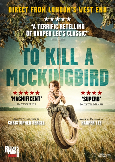 To Kill A Mockingbird theatre poster by Damien Frost