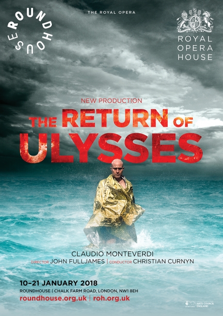 The Return of Ulysses opera poster design by Damien Frost