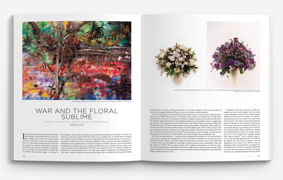 Eyeline magazine | designed by Damien Frost